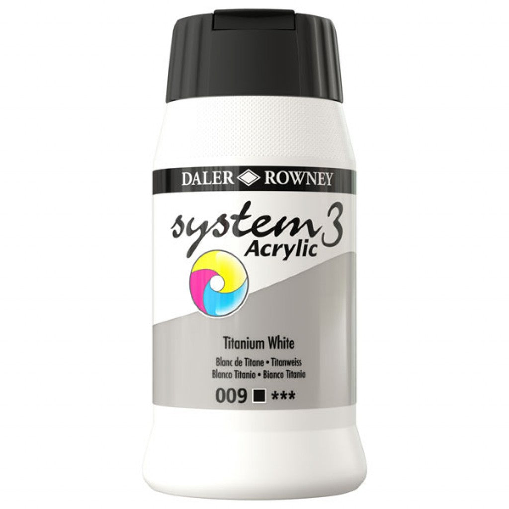 DR System3, 500ml - 009 Titanium White