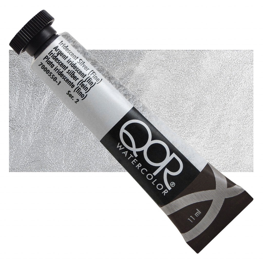QoR - 5501- Iridescent Silver (Fine) 11ml