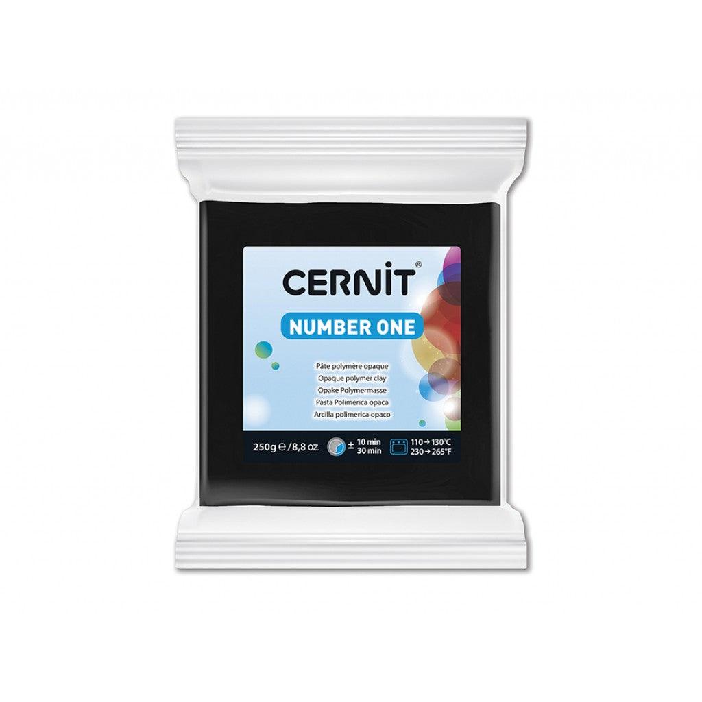 Cernit Number One 250g - 100 Sort - HobbyHimmelen