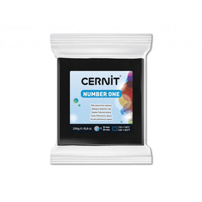Cernit Number One 250g - 100 Sort - HobbyHimmelen