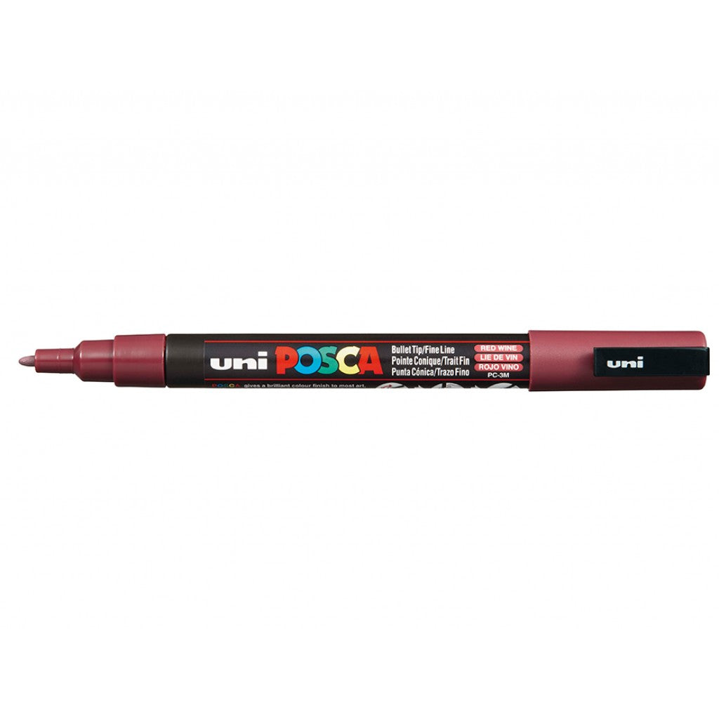 Uni POSCA PC-3M - Fine 0,9-1,3mm - 60 Red Wine