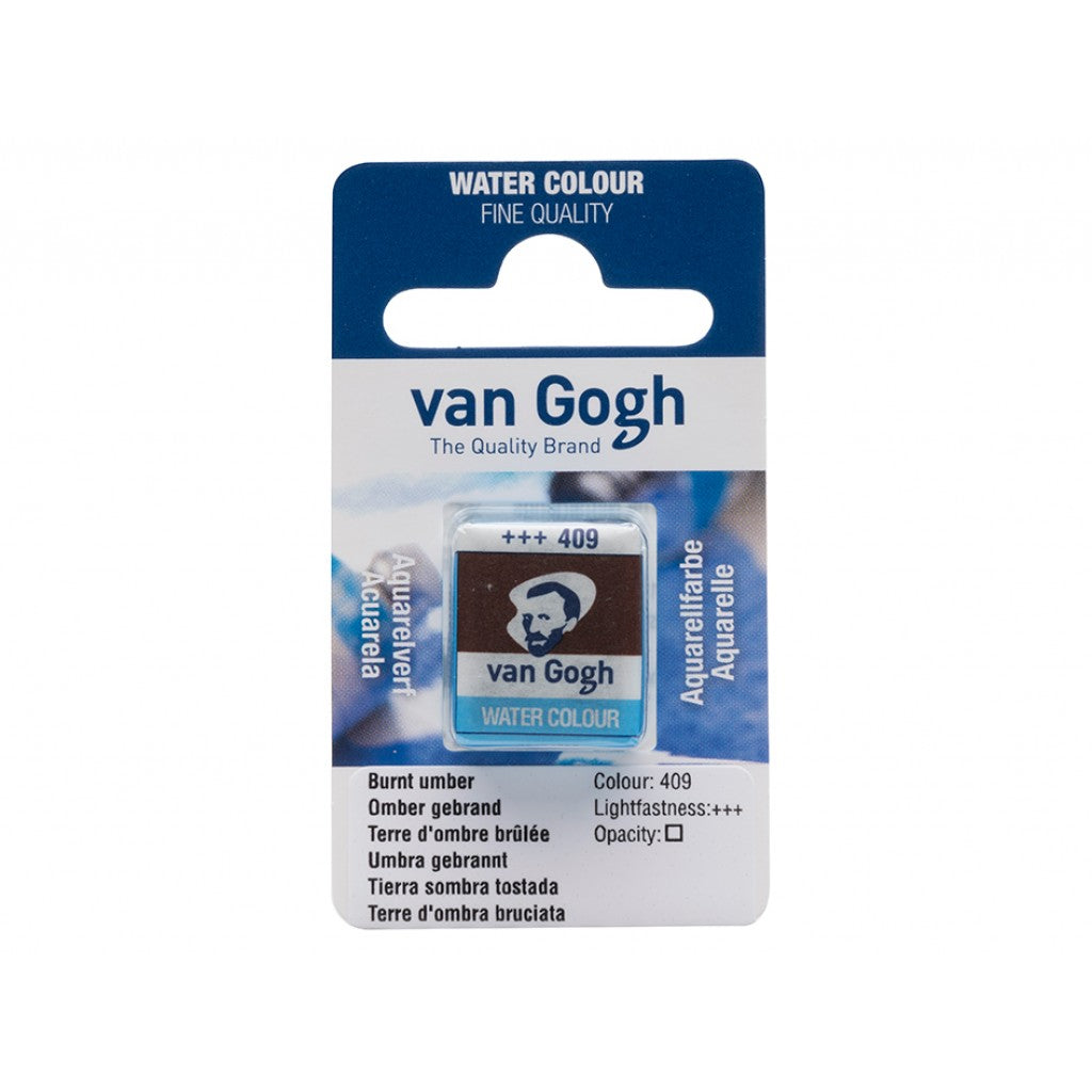 Van Gogh Akvarell H.Pan 409 Burnt umber