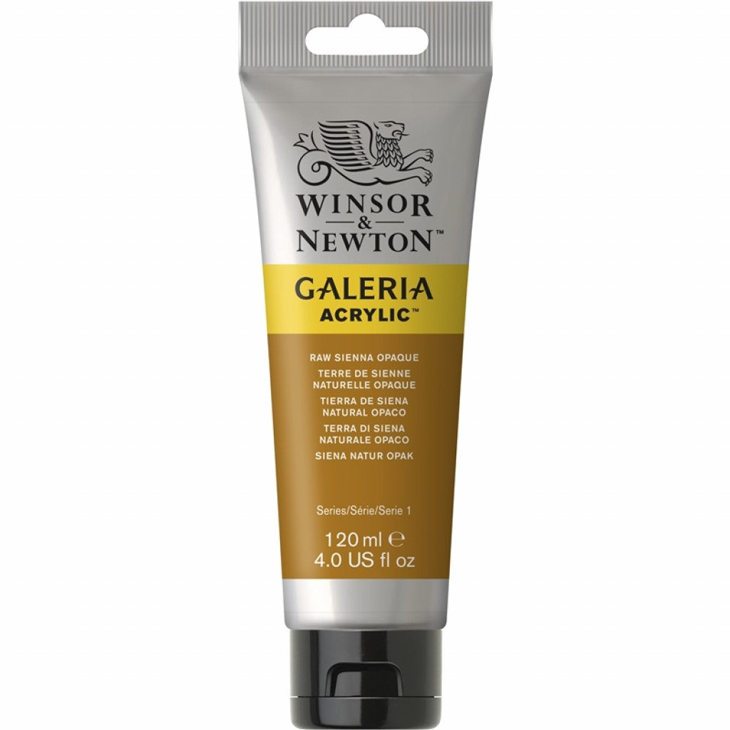 W&N - Galeria Acrylic 120ml - 553 Raw Sienna Opaque