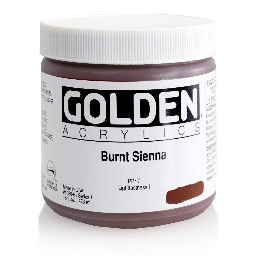 Golden - Heavy Body 473ml - 1020-6 Burnt Sienna