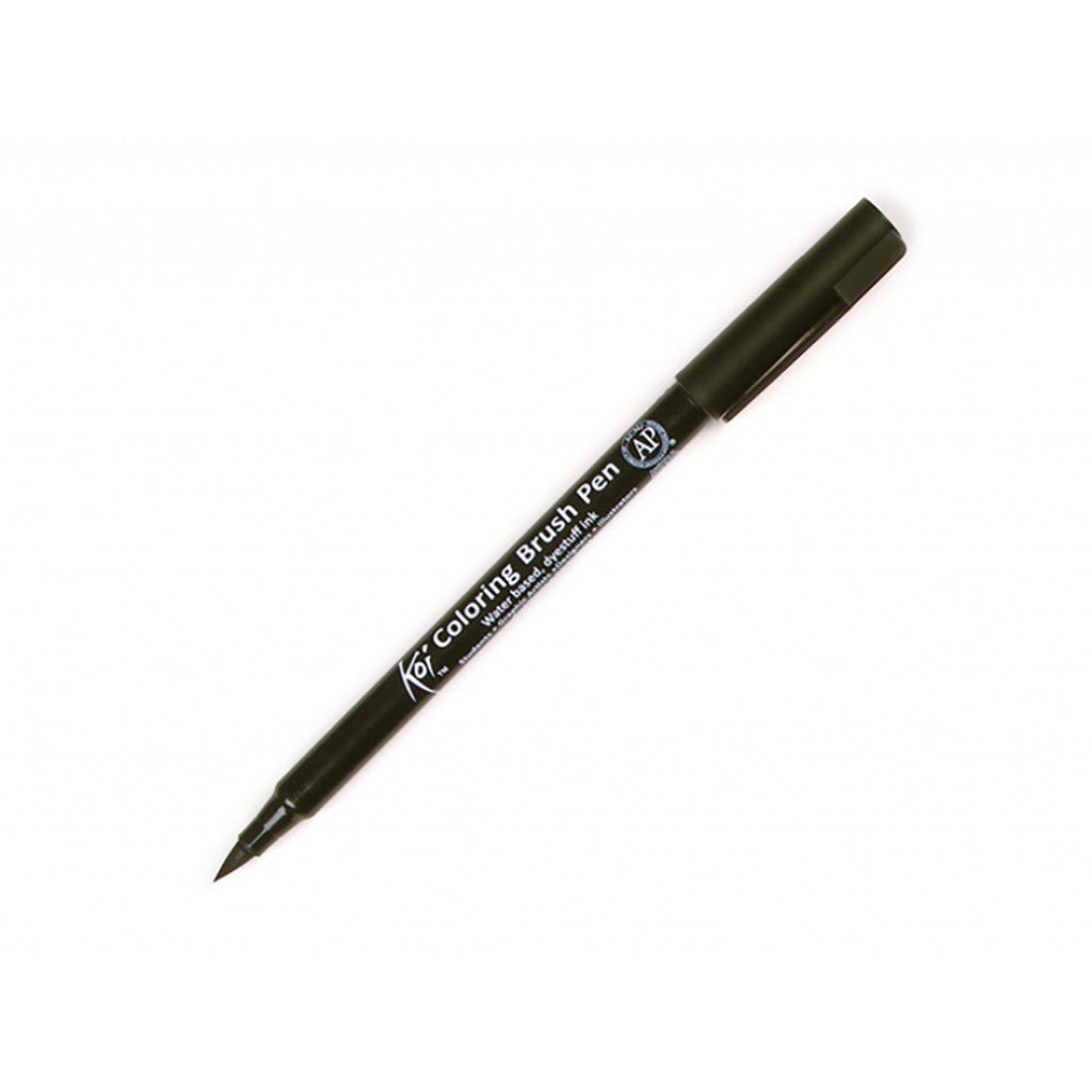Sakura KOI Colouring Brush Pen  - Black #49