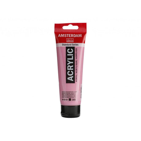 Amsterdam Standard 120ml - 385 Quinacridone Rose Light - HobbyHimmelen