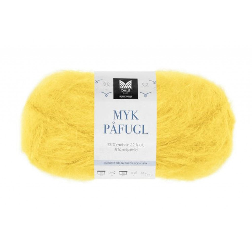 Påfugl in Paris - 7947 Yellow