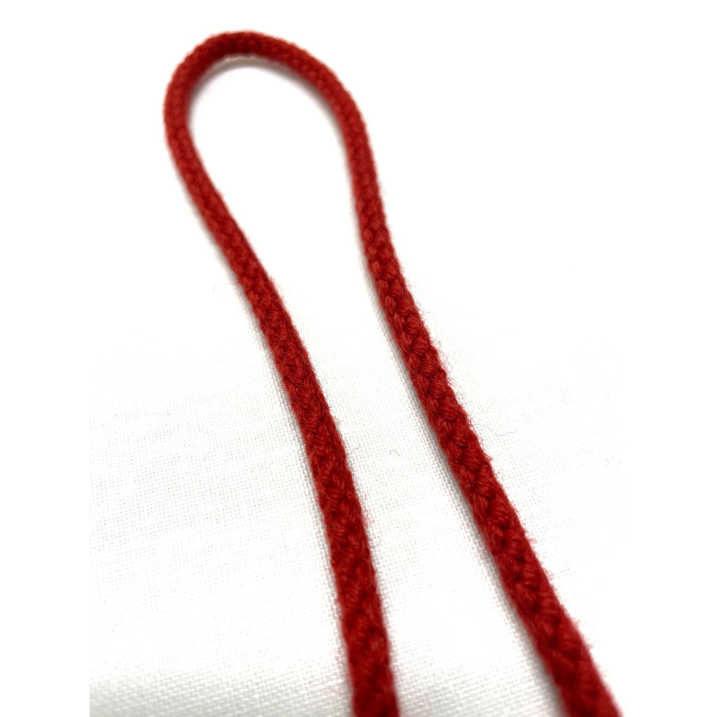 Snor 5 mm til Vest Agder Stakk - Rød 34