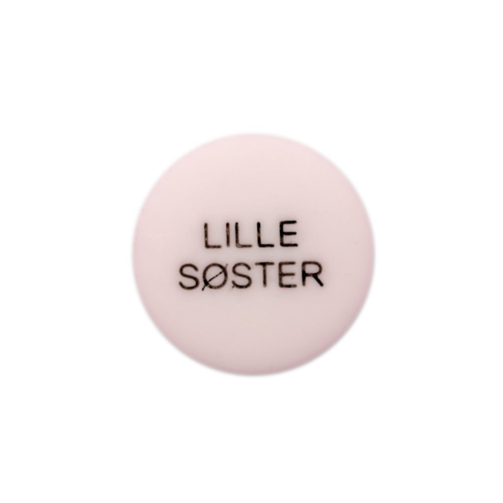 Knapp 15mm Rosa - Lillesøster