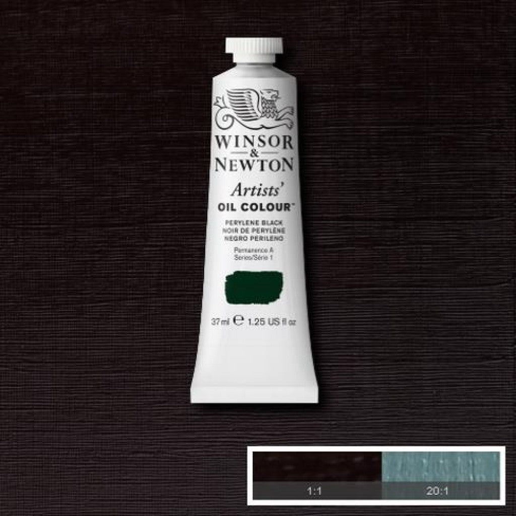 W&N - Artists Oil 37ml - 505 Perylene Black