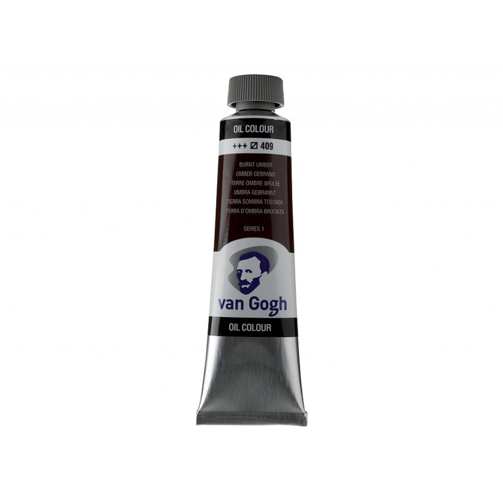 Van Gogh Olje 40ml - 409 Burnt umber