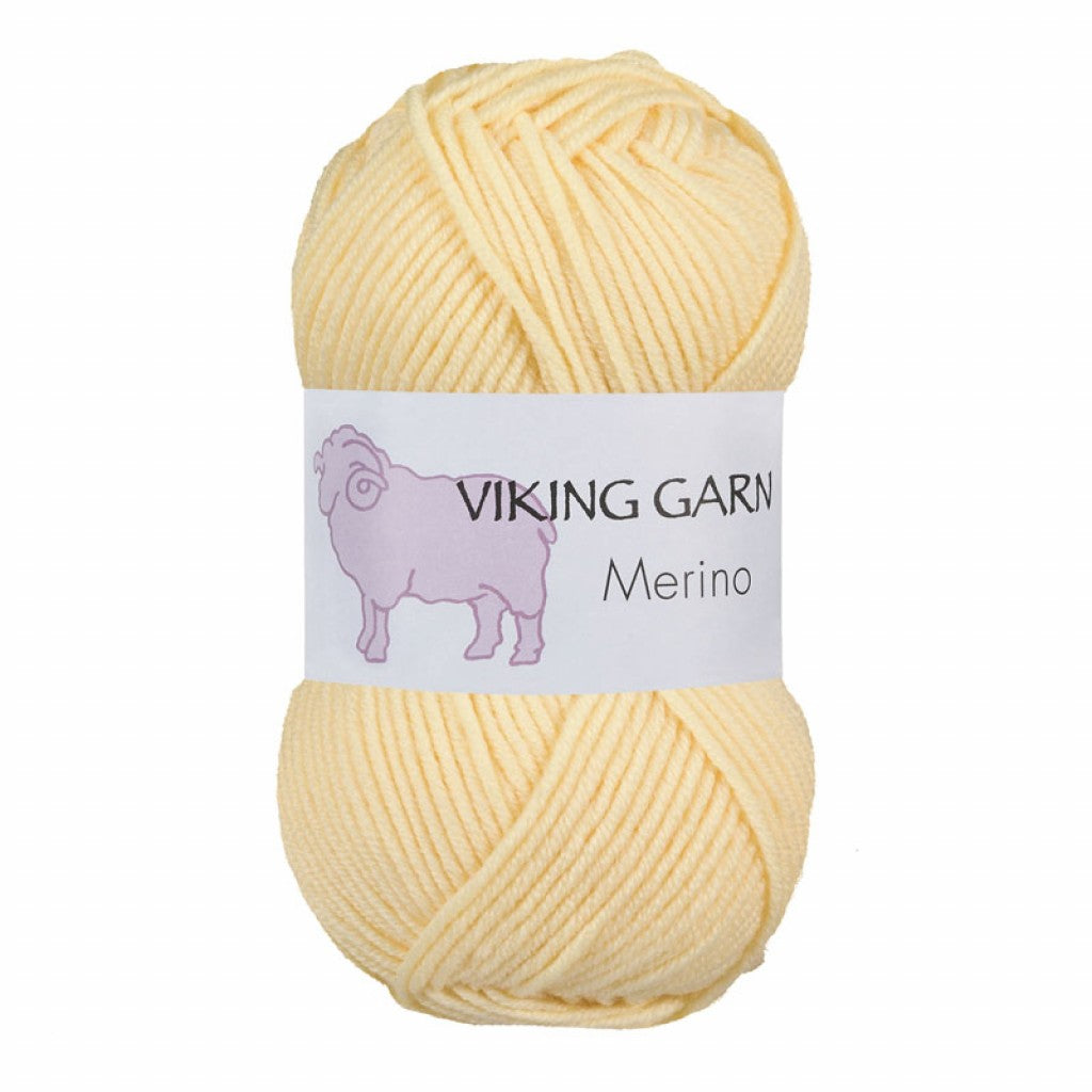 Merino - 843 Lys Gul