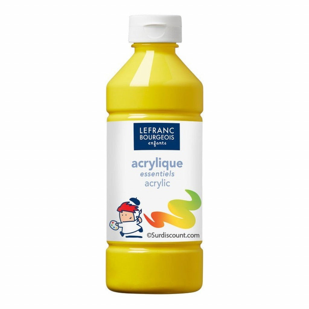 L&B - Acrylic 500ml - 261 Primary Yellow