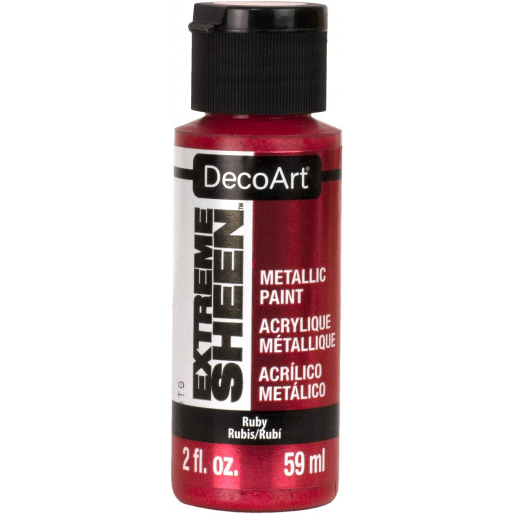 DecoArt - Extreme Sheen Paint 59ml - Ruby
