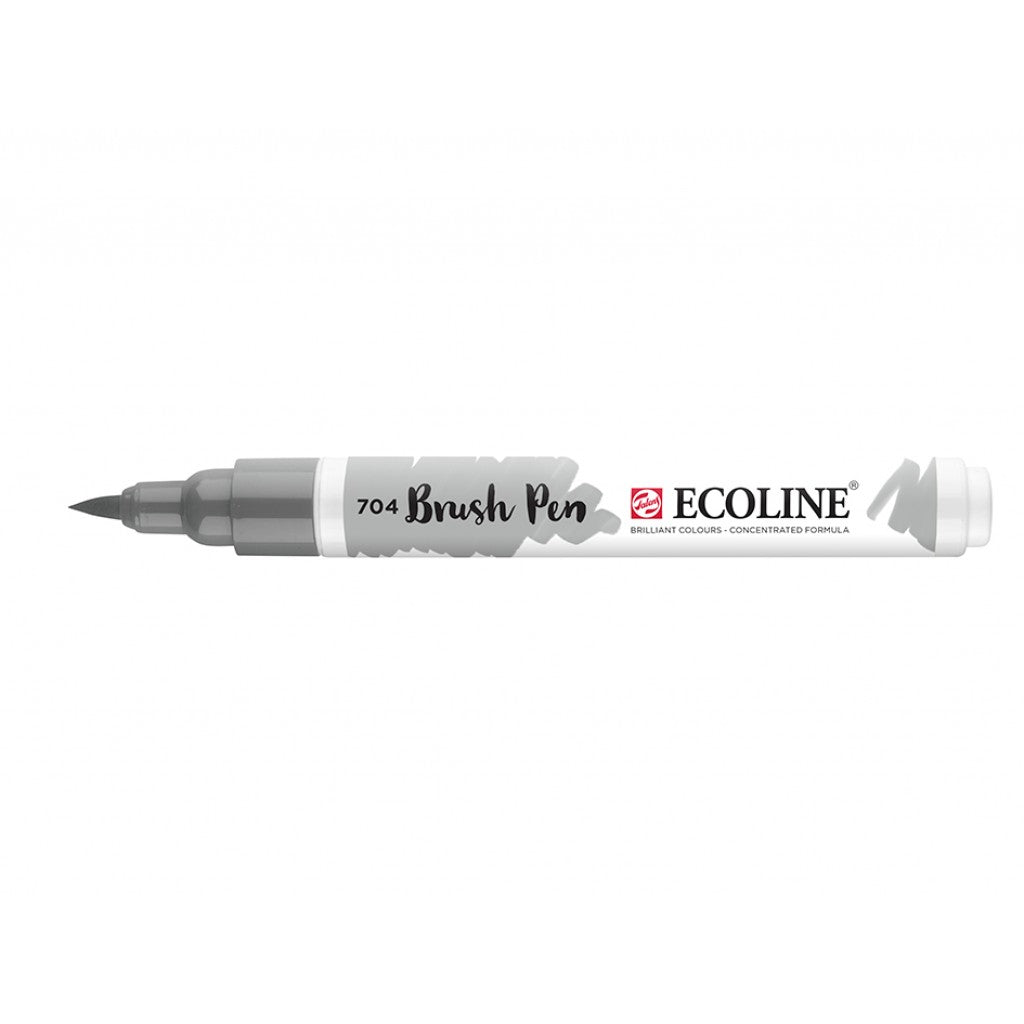Talens Ecoline Brush Pen - 704 Grey