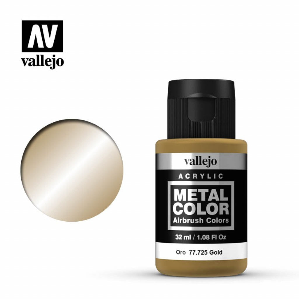Vallejo Metal Color 77.725 - Gold 32ml