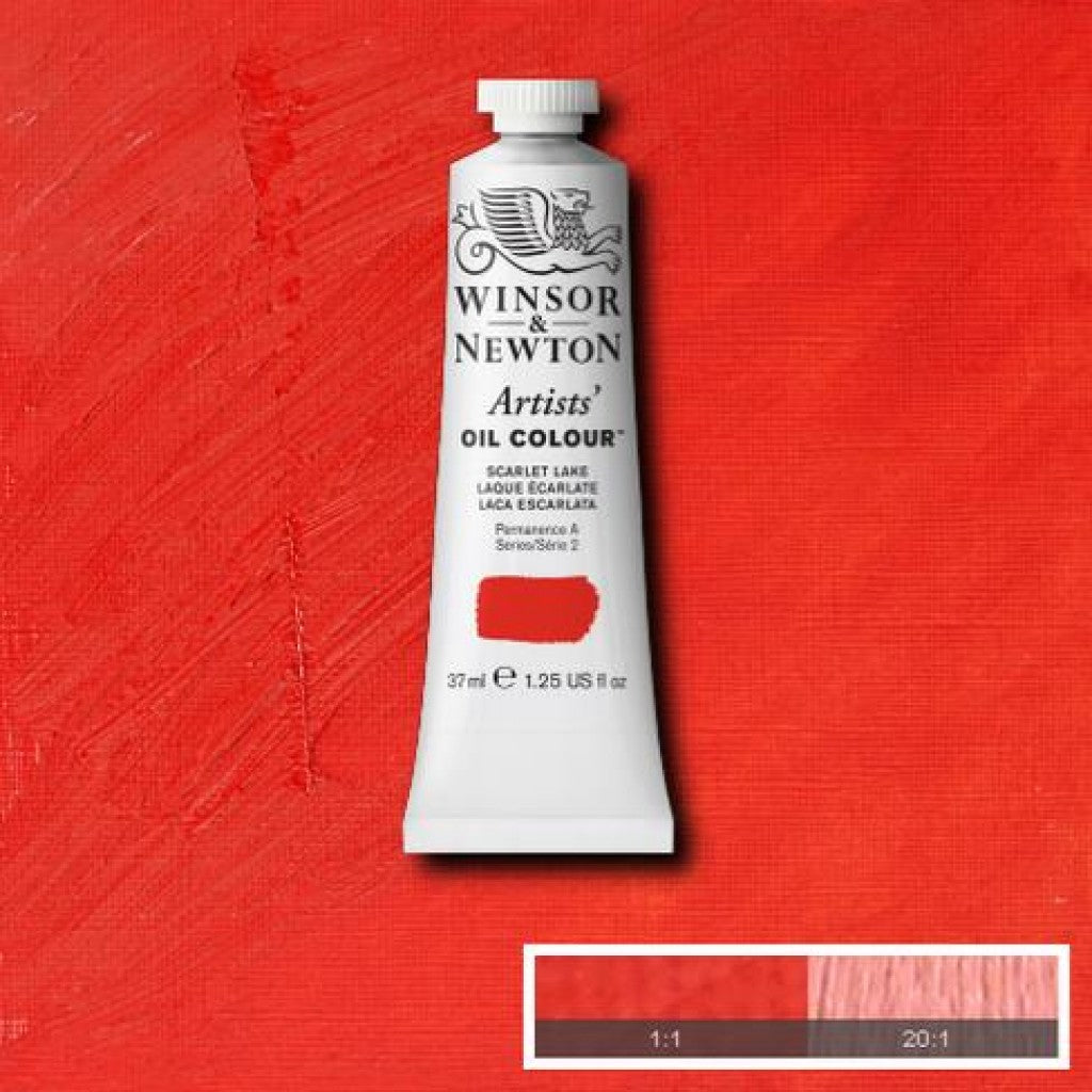 W&N - Artists Oil 37ml - 603 Scarlet Lake