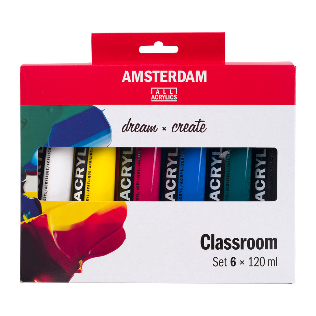 Amsterdam Standard 120ml - 6 tuber - Classroom set