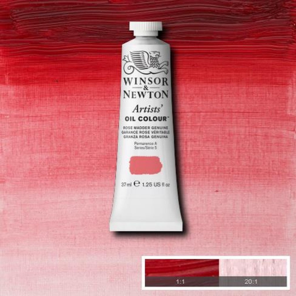 W&N - Artists Oil 37ml - 587 Rose Madder Genuine