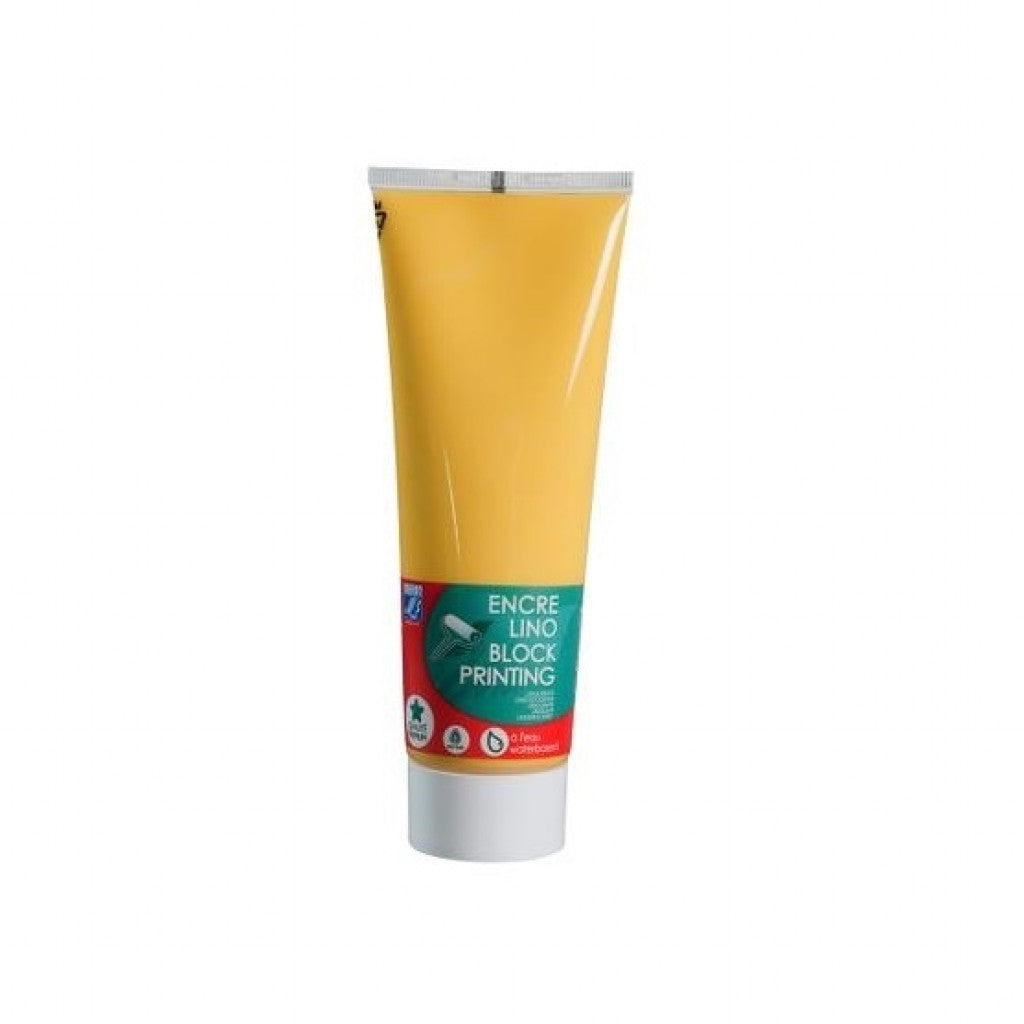 L&B - Block Printing 250ml - Gold Yellow
