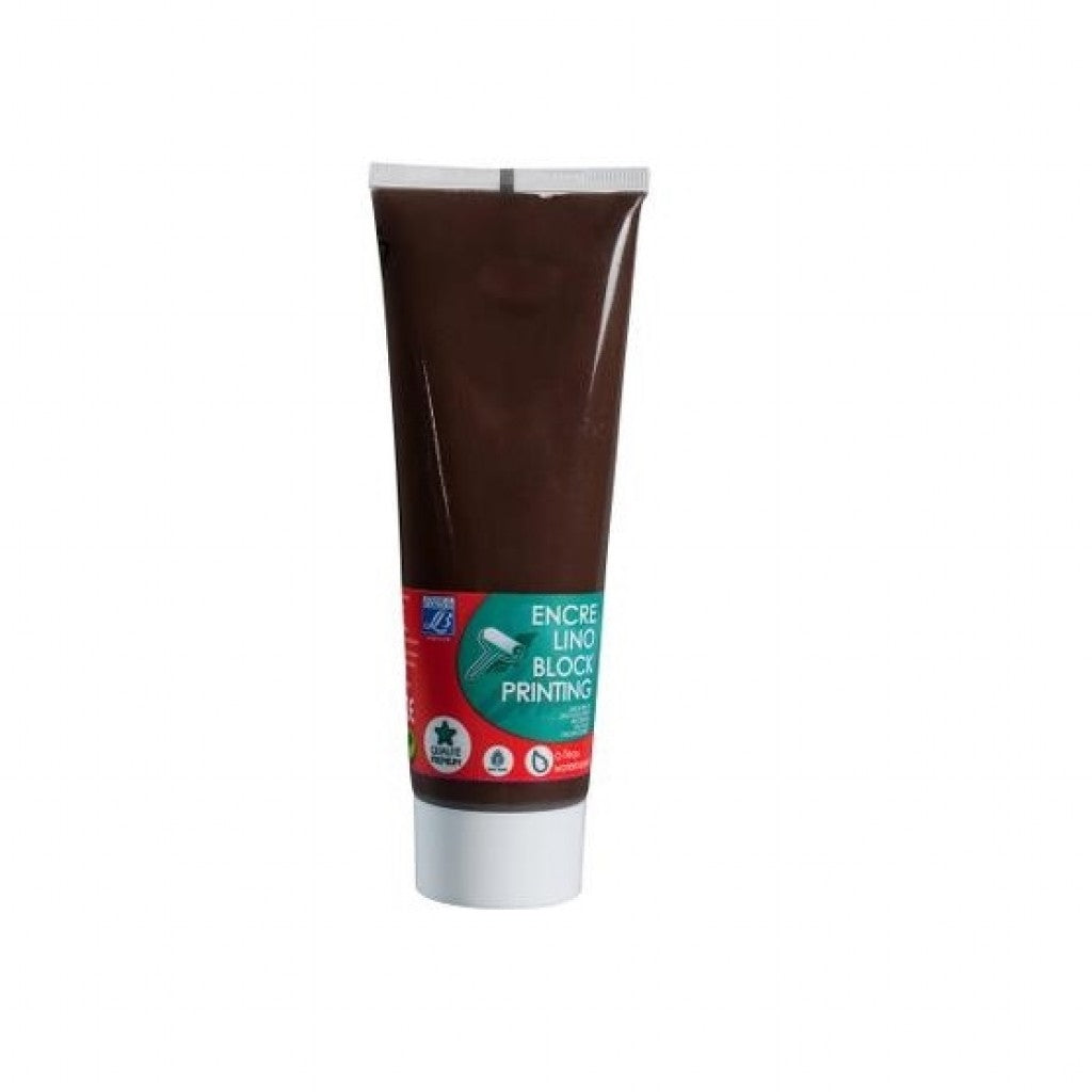 L&B - Block Printing 250ml - Burnt Umber