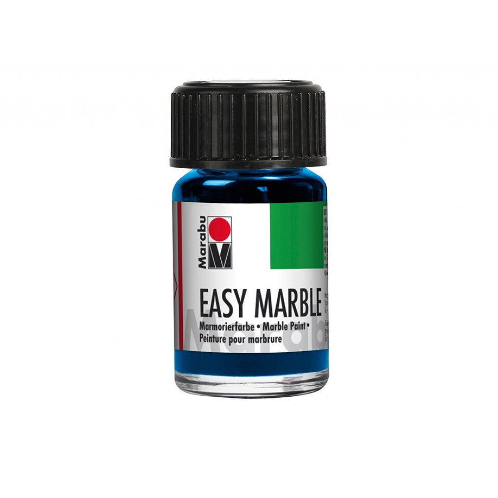Marabu Easy Marble 15ml  - 095 Asurblå