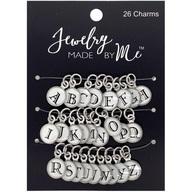 Charms 26stk - Alphabet - HobbyHimmelen