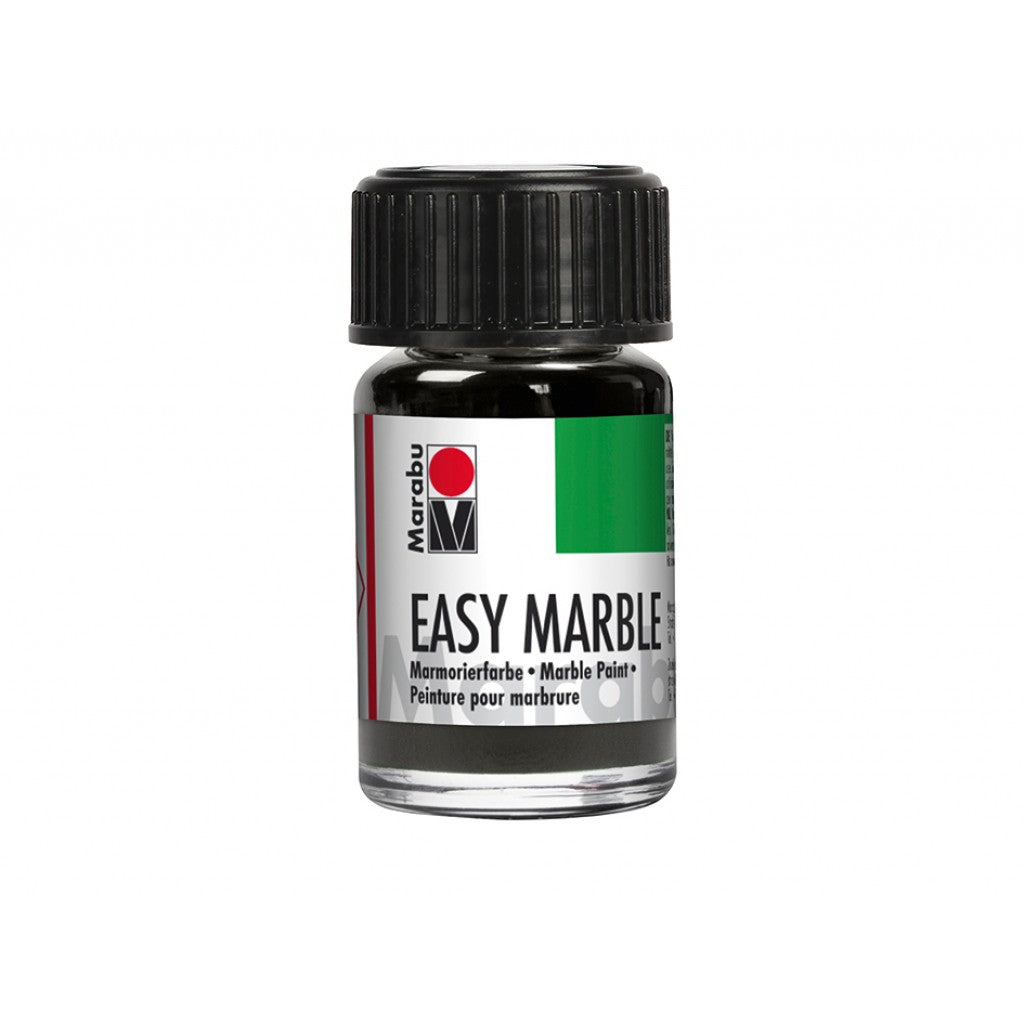 Marabu Easy Marble 15ml  - 082 Sølv