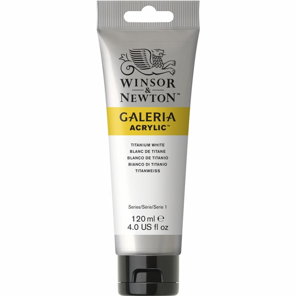 W&N - Galeria Acrylic 120ml - 644 Titanium White