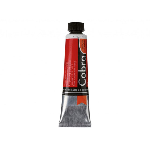 Cobra Artist 40ml - 317 Transp. red medium - HobbyHimmelen
