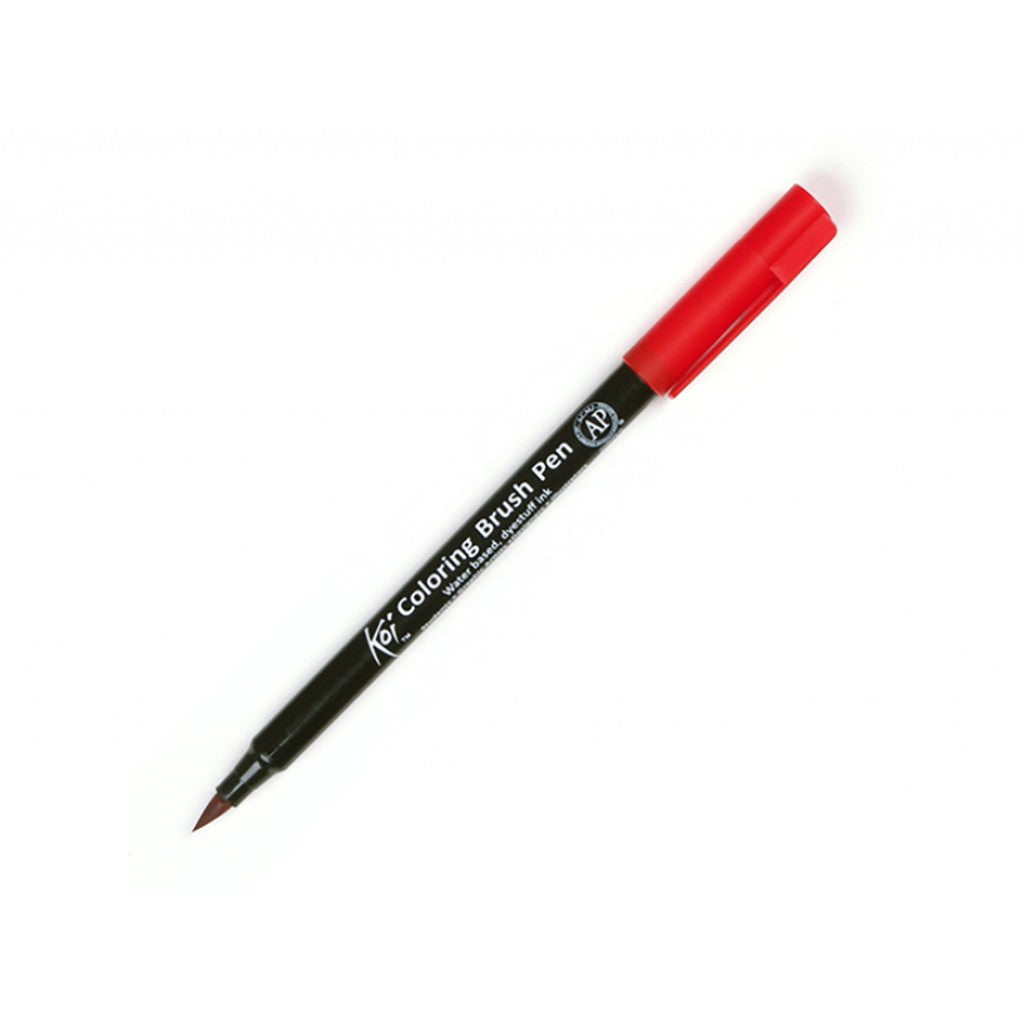 Sakura KOI Colouring Brush Pen  - Red #19