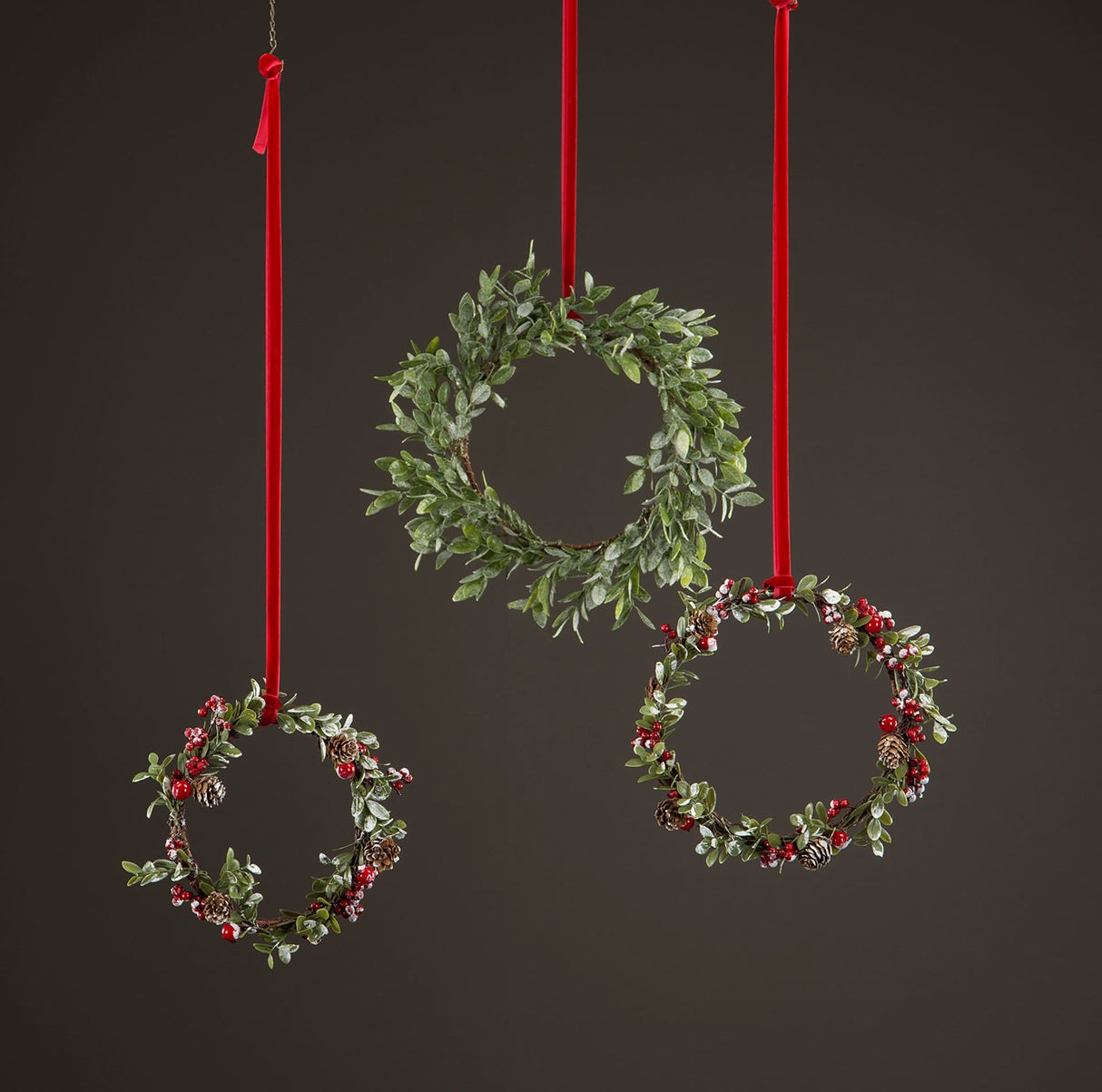 Krans 20cm - Vinterskog