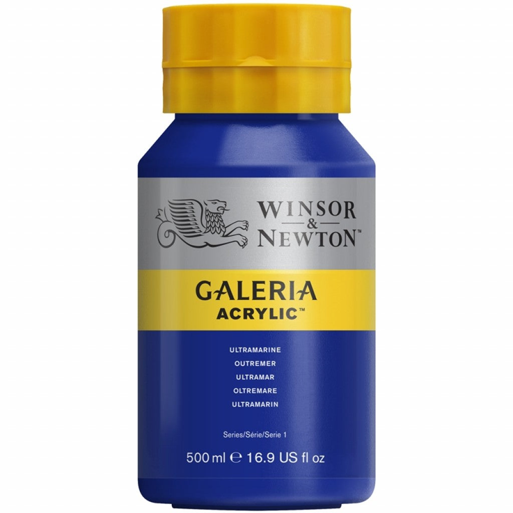 W&N - Galeria Acrylic 500ml - 660 Ultramarine