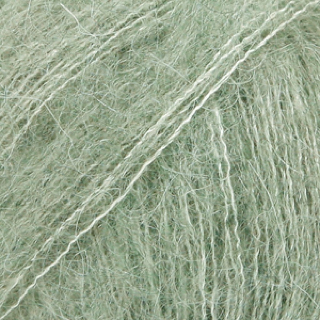 Kid-Silk Uni - 34 Salvie Grøn