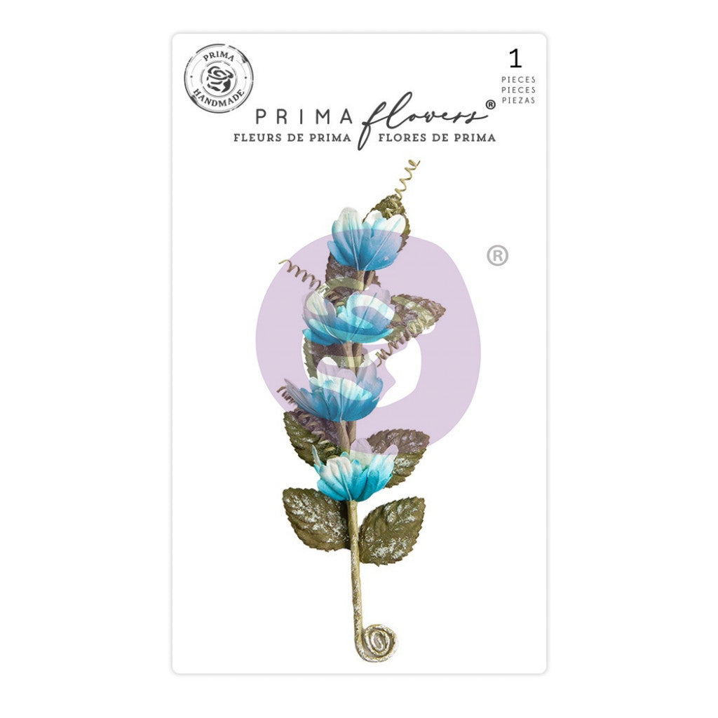 Prima Marketing Mulberry Paper Flowers - Serene/Aquarelle Dreams