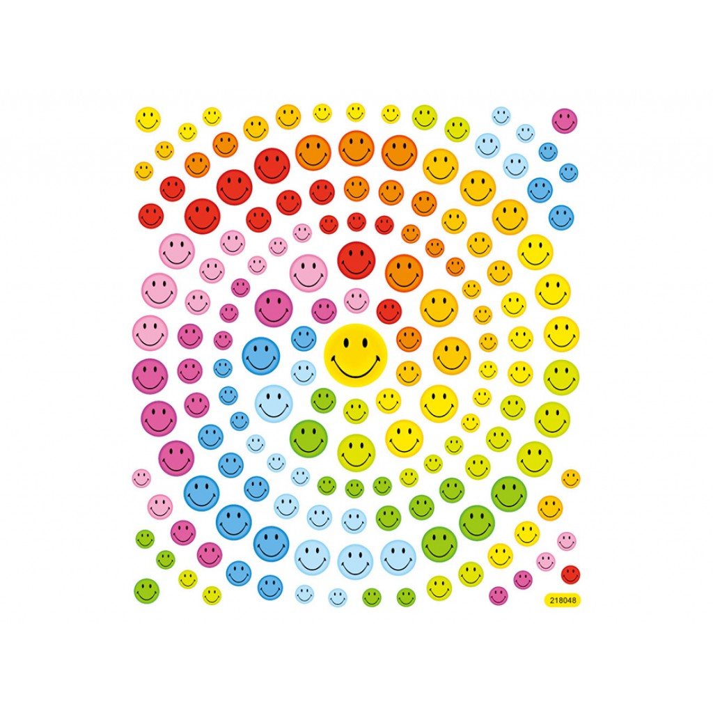 Klistremerker - Smileys #2