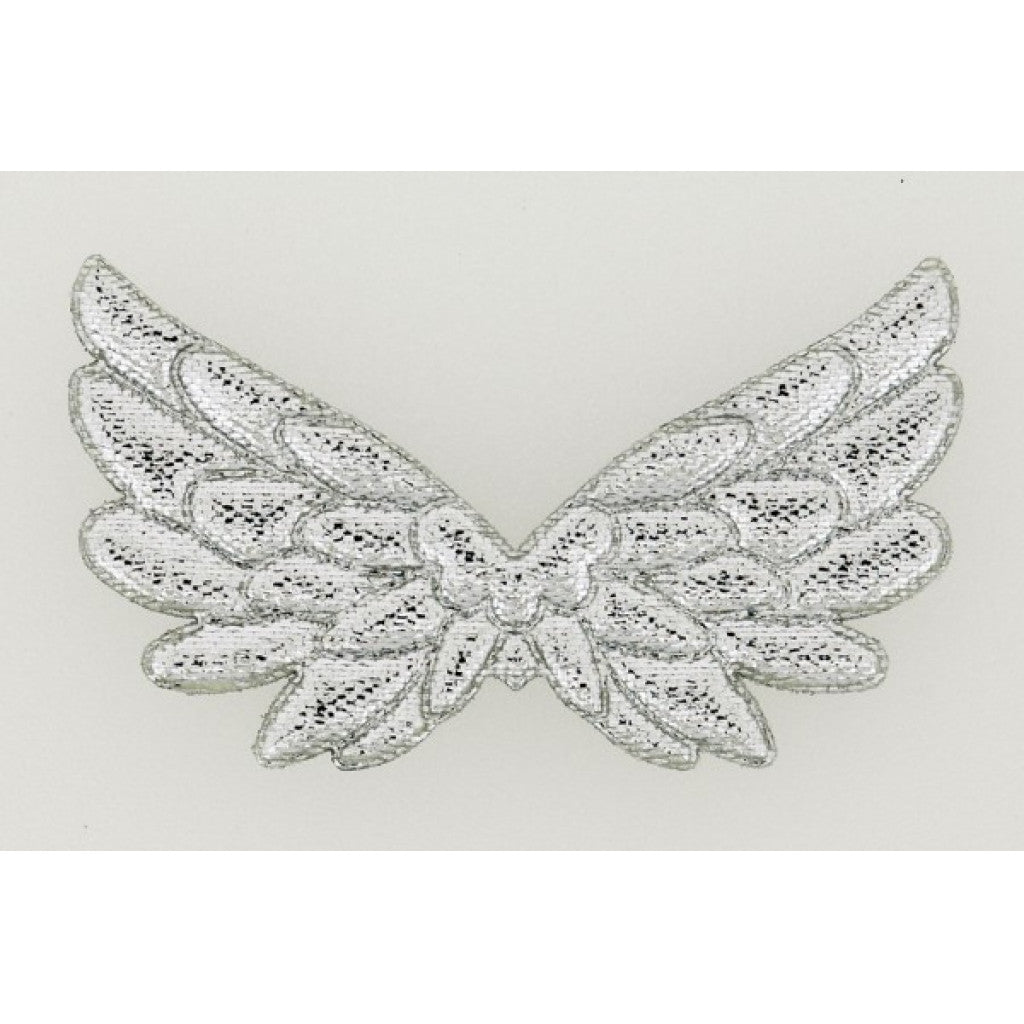 Englevinge 5cm, 10stk - Sølv