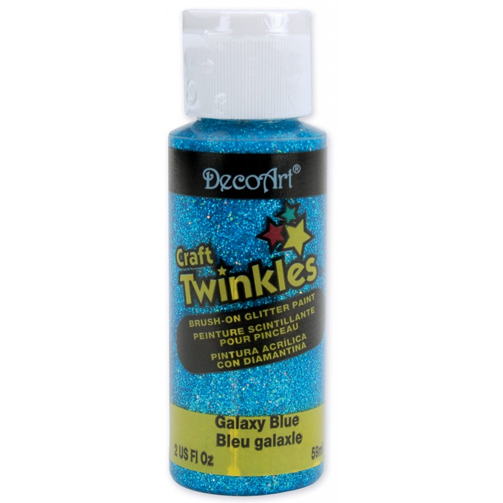 DecoArt - Craft Twinkles Glitter Paint 59ml - Galaxy Blue