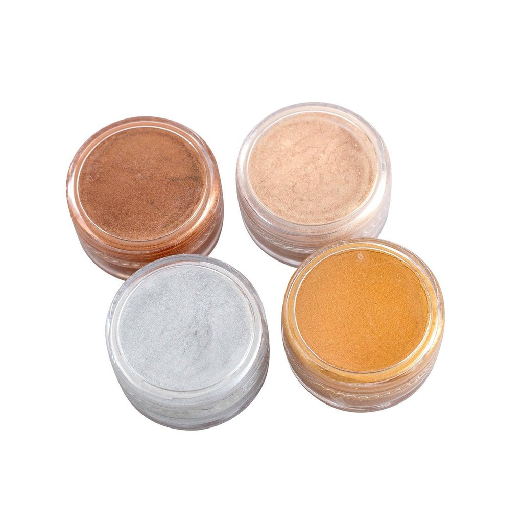 Color Pour Resin Mix-Ins - Pearlescent Powder, Metallic 4stk - HobbyHimmelen
