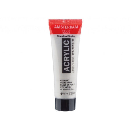 Amsterdam Standard 20ml - 817 Pearl White - HobbyHimmelen
