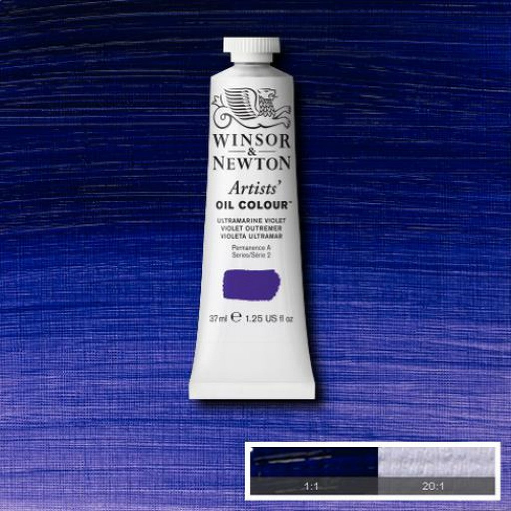 W&N - Artists Oil 37ml - 672 Ultramarine Violet