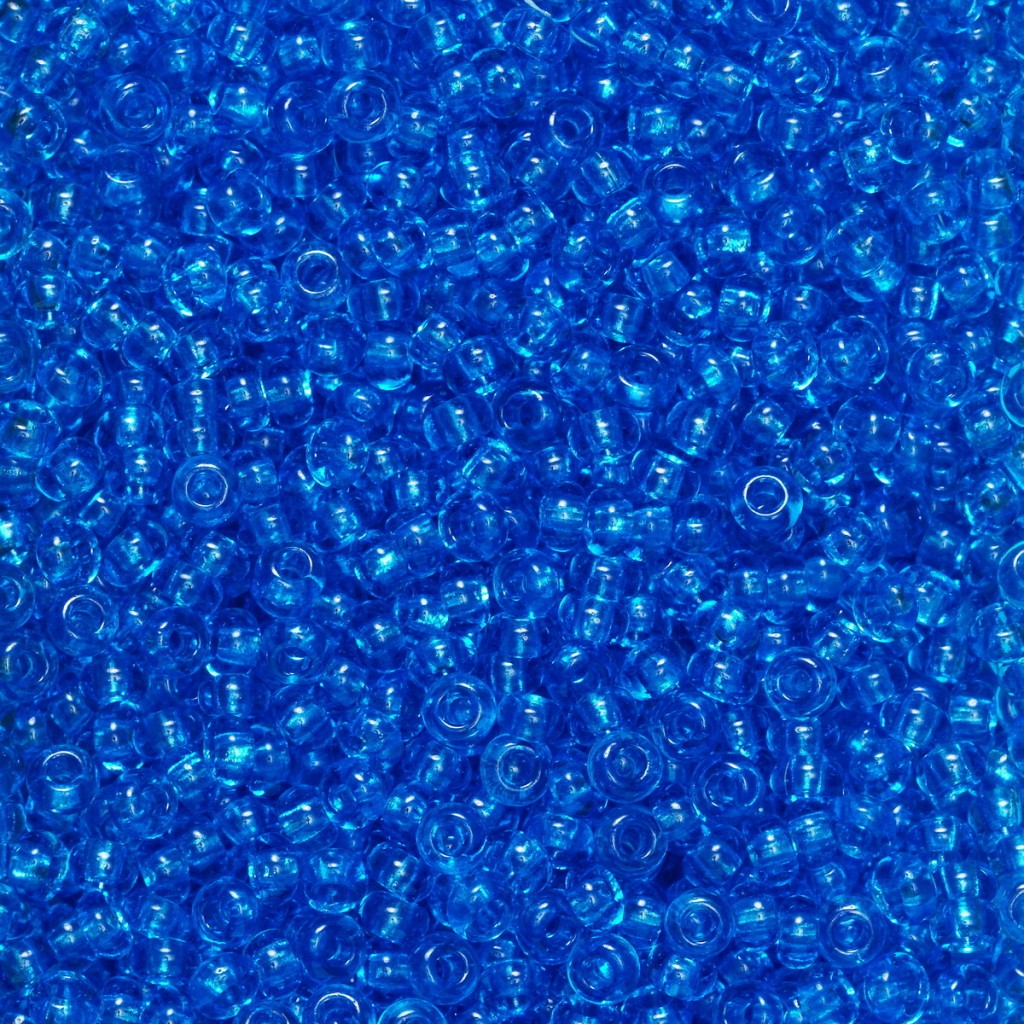 Rocaillesperle 9/0 - Aquamarin