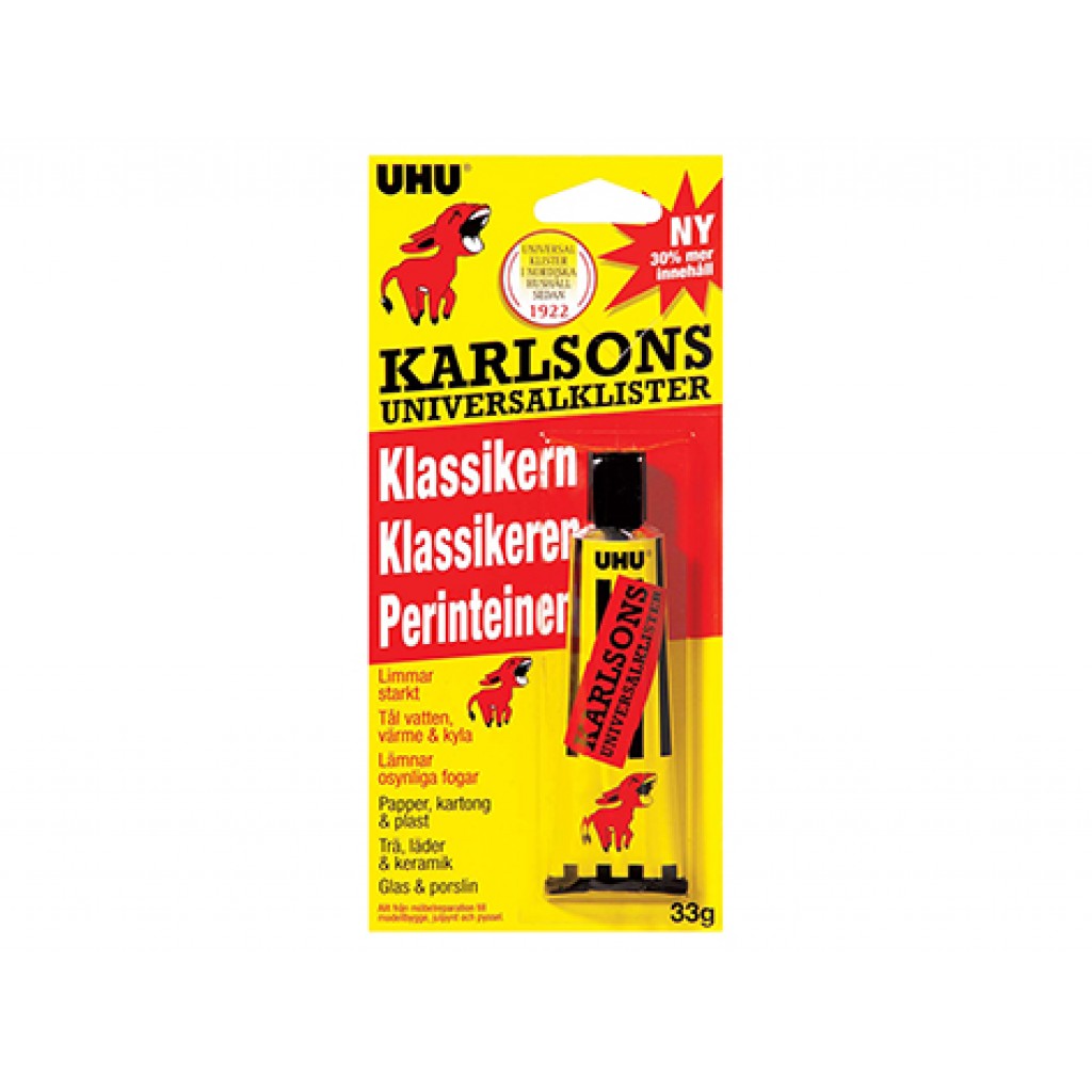 UHU Karlsons Klister Tube - 33g