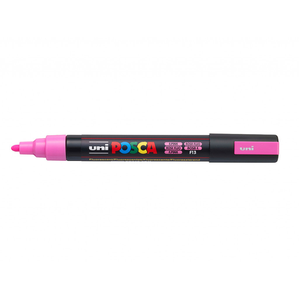 Uni POSCA PC-5M - Medium 1,8-2,5mm - F13 Fluorescent Pink