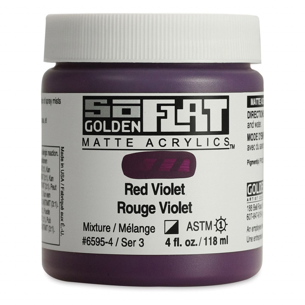 Golden - SoFlat 118ml - 6595-4 Red Violet