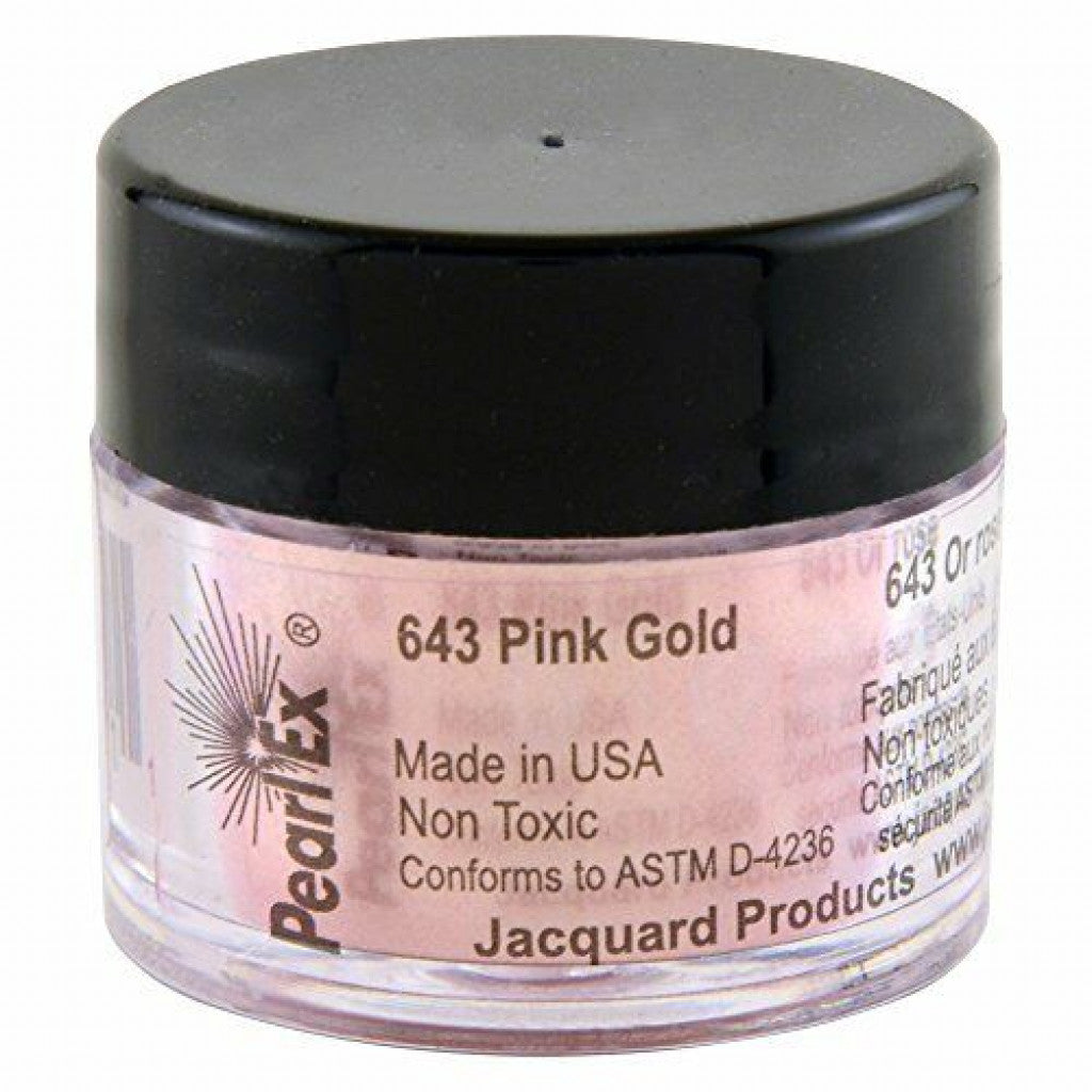Pearl Ex Powdered Pigments, 3g - 643 Pink Gold