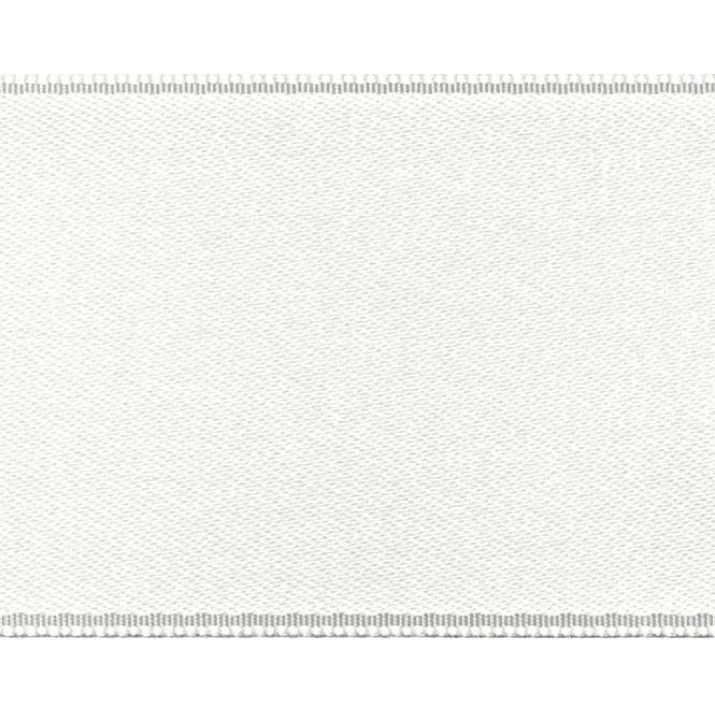 Satengbånd - 70mm - 401 Blanc