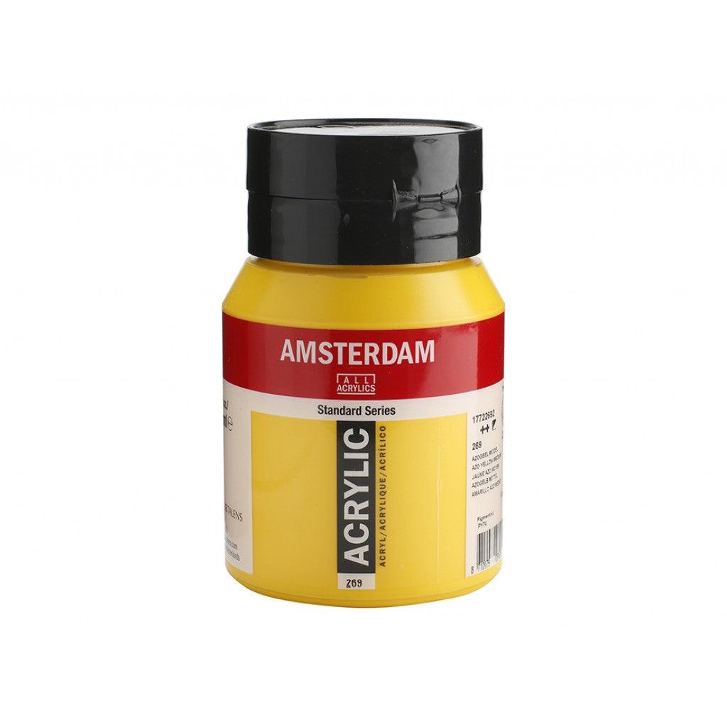 Amsterdam Standard 500ml - 269 Azo Yellow Medium - HobbyHimmelen