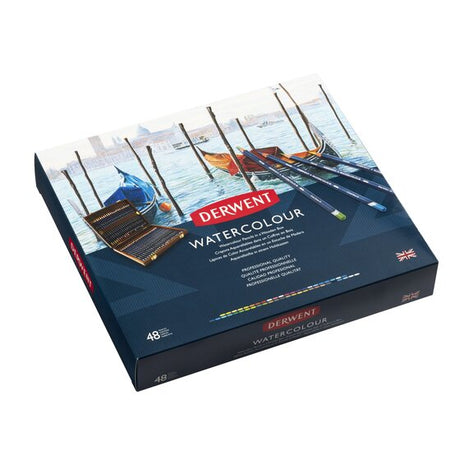 Derwent sett Watercolour 72 treskrin