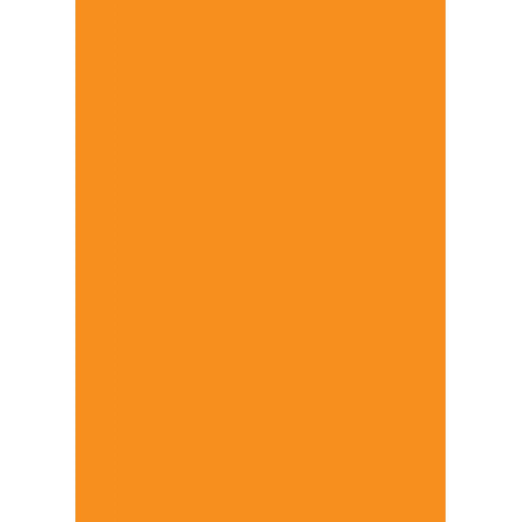 Büngers Farget papir A4 80g 50 ark oransje - HobbyHimmelen
